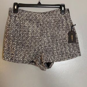 Forever 21 Black & White Dress Shorts
